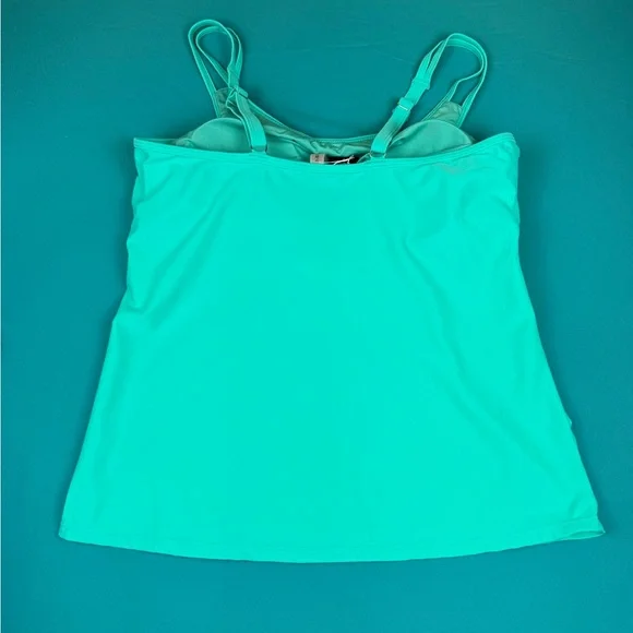 Tempt Me Women’s Tankini Swimsuit Set with Shorts Adjustable Straps NWT Size L - Picture 7 of 10